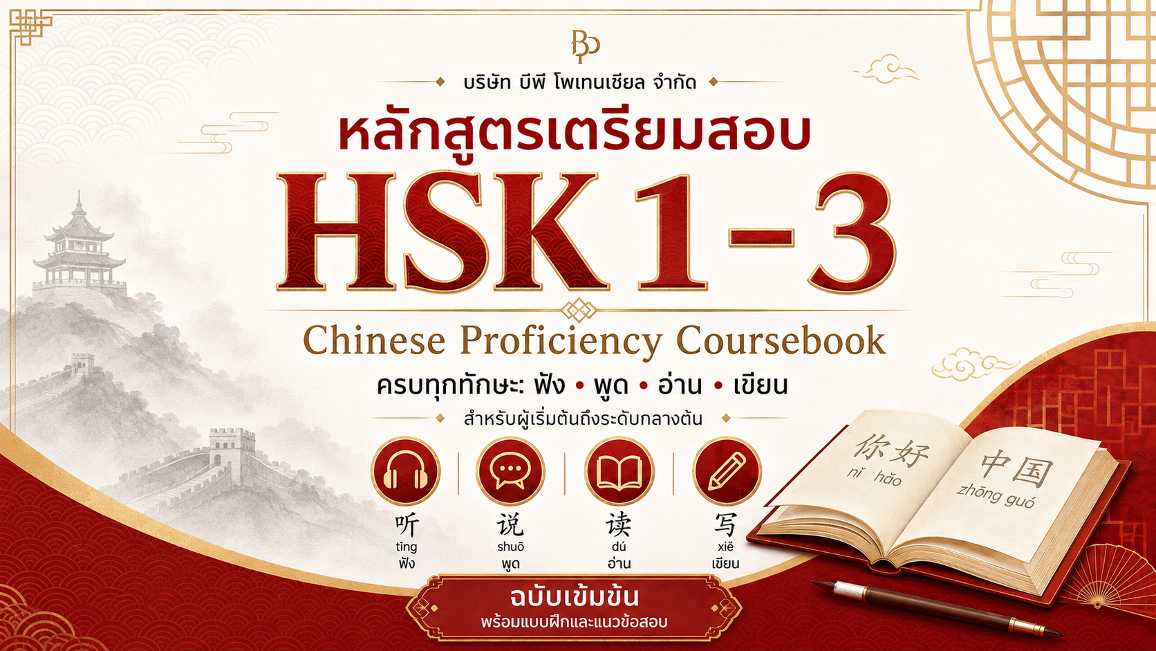 โปสเตอร์ HSK 1–3